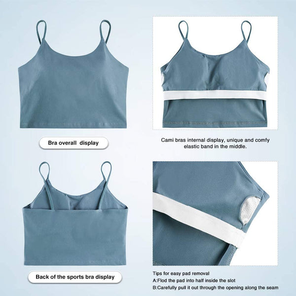 Whitley Cami Workout Crop Top