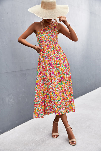 Zariah Bohemian Floral Printed Summer Dress