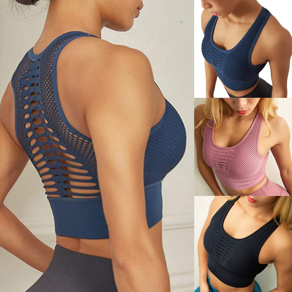 Kinslee Seamless Cropped Sports Bra