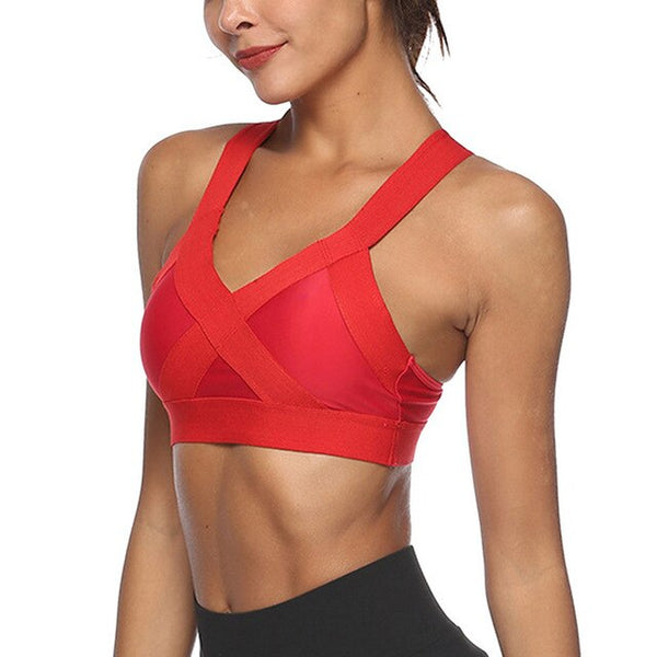 Kinslee Seamless Cropped Sports Bra