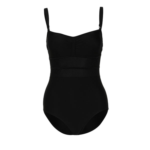 Ferrara One Piece Swimsuit with Contrast Mesh