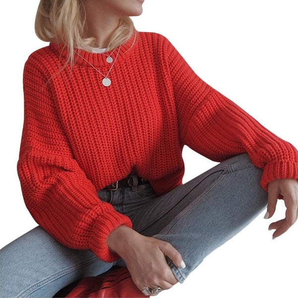 Oversized Loose Knitted Sweater