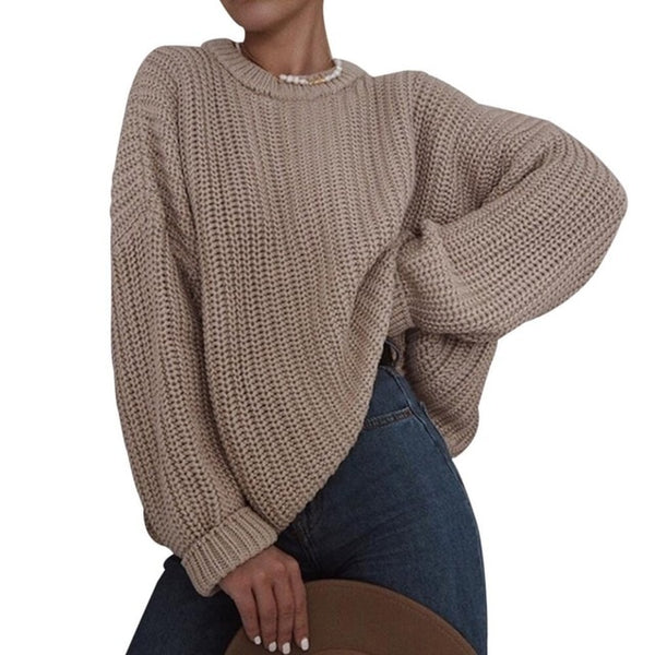 Oversized Loose Knitted Sweater