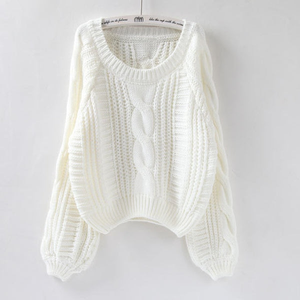 Oversized Loose Knitted Sweater