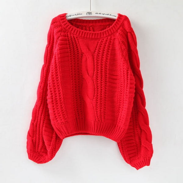 Oversized Loose Knitted Sweater