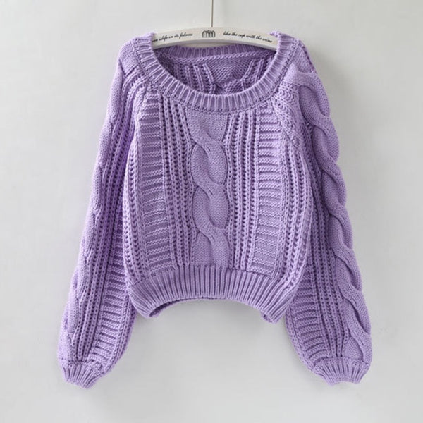 Oversized Loose Knitted Sweater