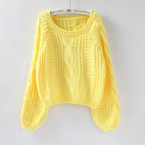 Oversized Loose Knitted Sweater