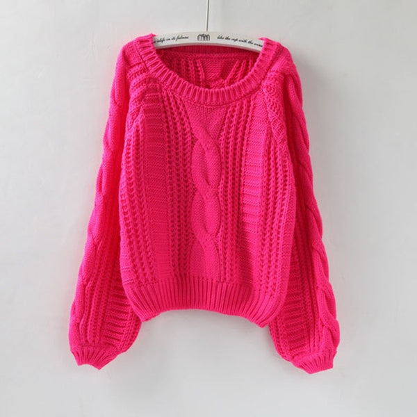 Oversized Loose Knitted Sweater