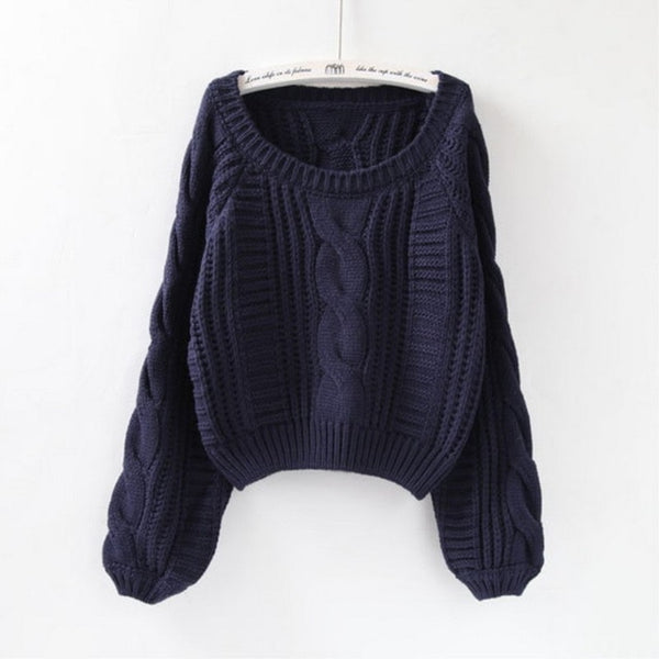 Oversized Loose Knitted Sweater